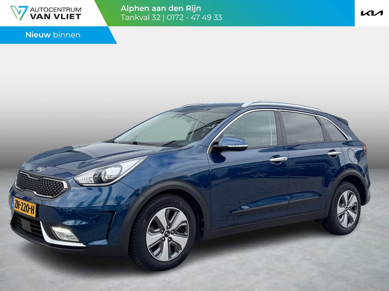 Kia Niro - 1.6 GDi Hybrid DynamicPlusLine | Stoel en stuurverwarming | Navigatie | Achteruitrijcamera - AutoWereld.nl