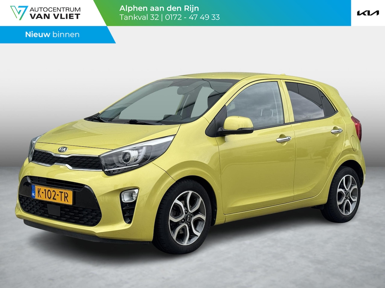 Kia Picanto - 1.0 DPi DynamicPlusLine | Keyless entry | Navigatie | Climate control | - AutoWereld.nl