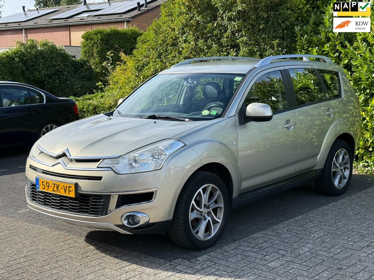 Citroën C-Crosser - 2.4-16V 4x4 Dynamique 7pers. Airco, Navi, Lm Velgen, Trekhaak - AutoWereld.nl