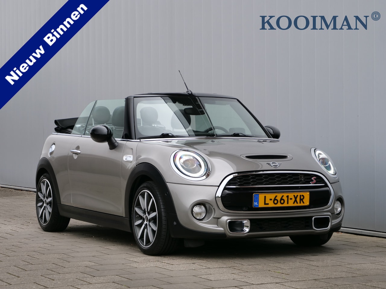 MINI Cabrio - Mini 2.0 Cooper S 192pk Chili Automaat Headup display / LED / Leder / Stoelverwarming - AutoWereld.nl