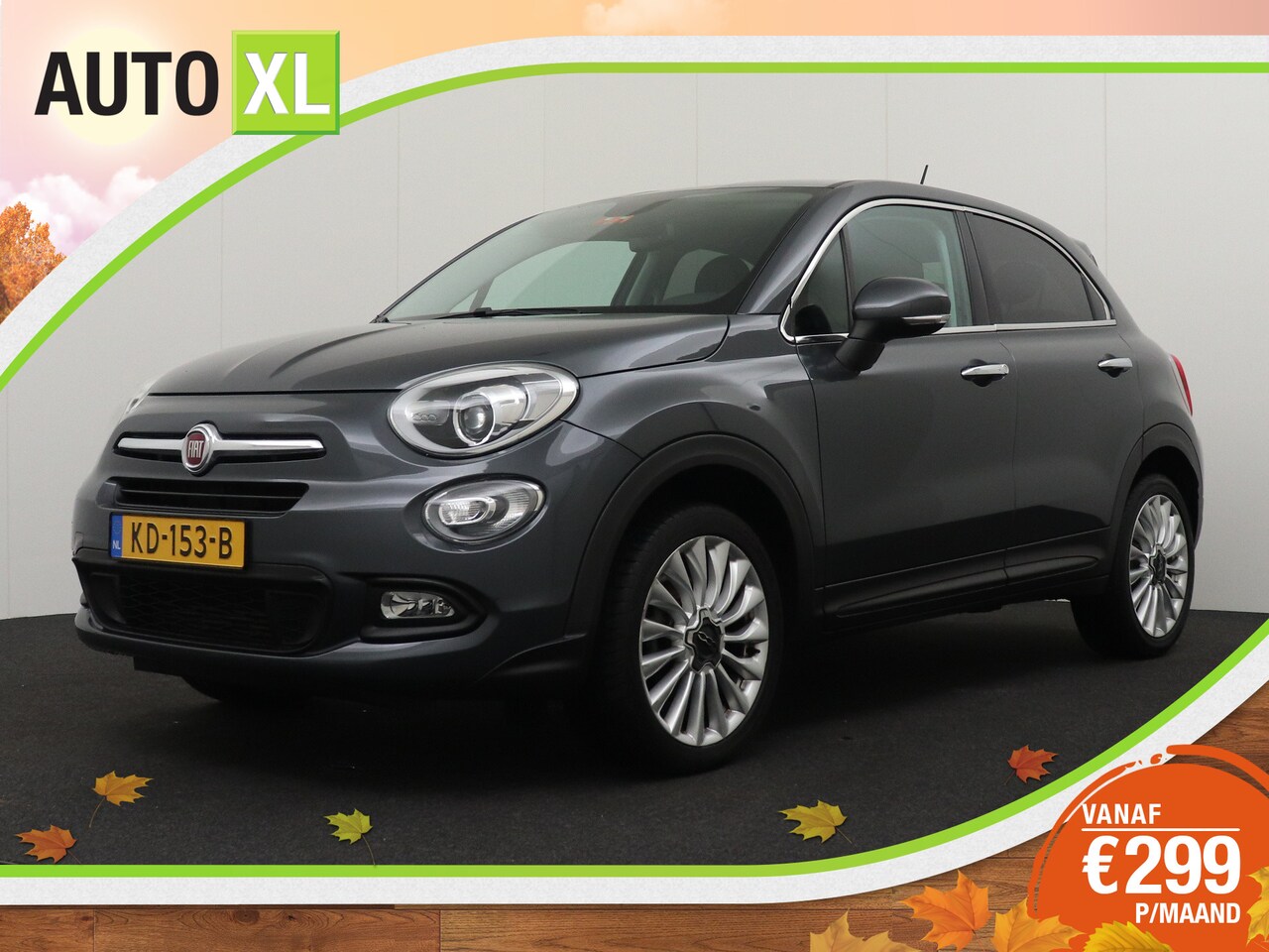 Fiat 500 X - 1.4 Turbo MultiAir Lounge Cruise Navi Xenon - AutoWereld.nl