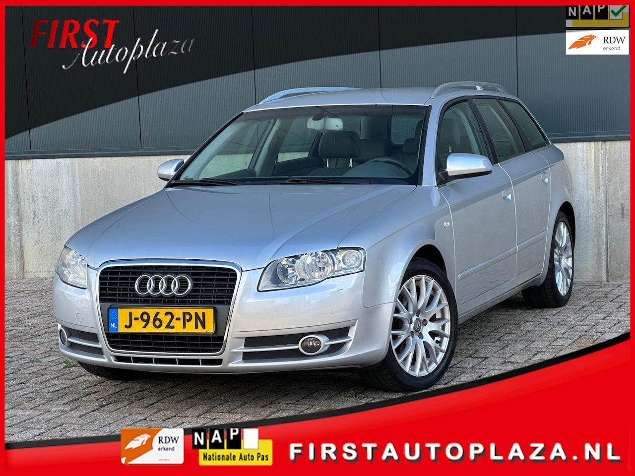 Audi A4 Avant - 2.0 Advance AUTOMAAT PDC/NAVI/BLUETOOTH/TREKHAAK | NETTE AUTO ! - AutoWereld.nl