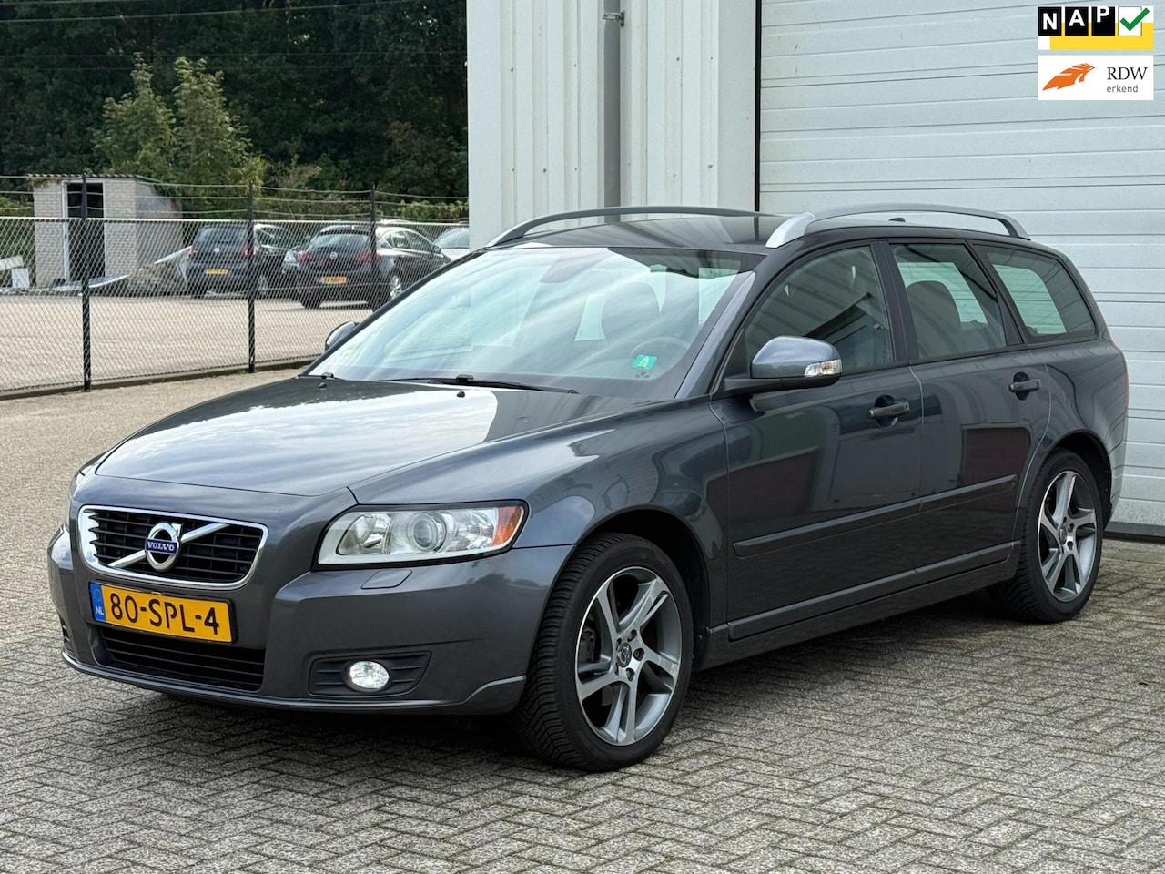 Volvo V50 - 1.6 D2 S/S Kinetic 1.6 D2 S/S Kinetic, Led, Navi, Leder, Climate, Cruise ! - AutoWereld.nl