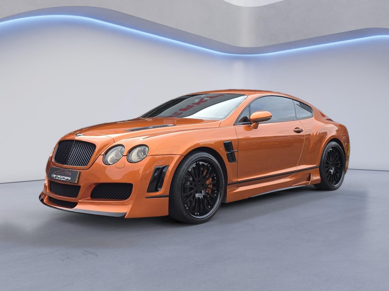 Bentley Continental GT - 6.0 W12 Speed Mansory Powerkit, Veilside Bodykit, Breitling, Keramisch, Luchtvering, Xenon - AutoWereld.nl