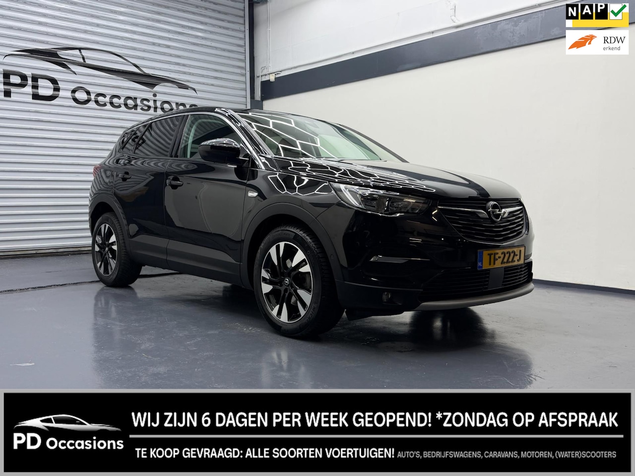 Opel Grandland X - 1.2 Turbo Innovation - Winter Pack - Dealer. Onderh. - Elek. Achterklep - Navi - Clima - AutoWereld.nl