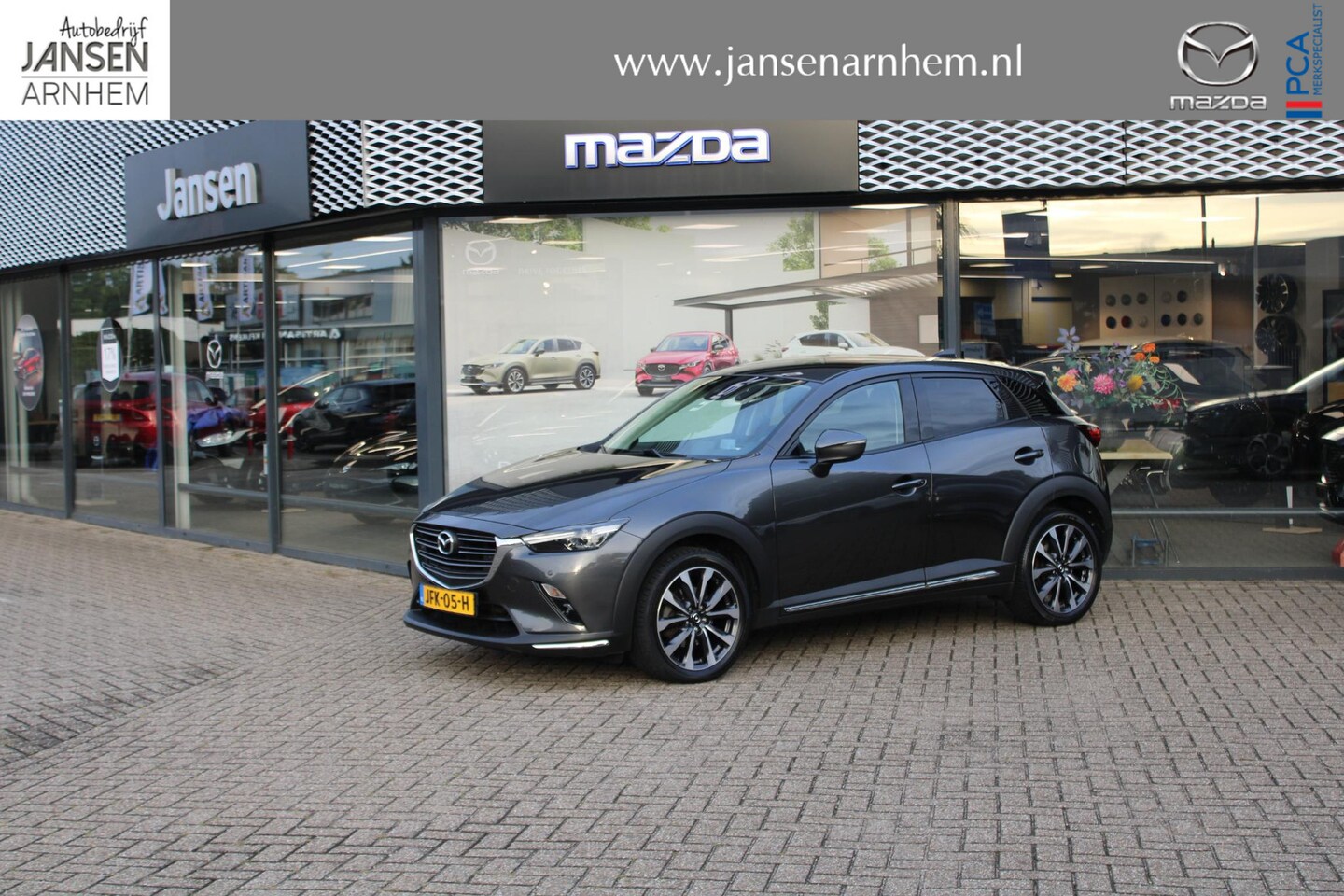Mazda CX-3 - 2.0 SkyActiv-G 121 GT-M Line , Automaat, Navi, Camera, Half Leder, Clima, Cruise, HUD, Sto - AutoWereld.nl