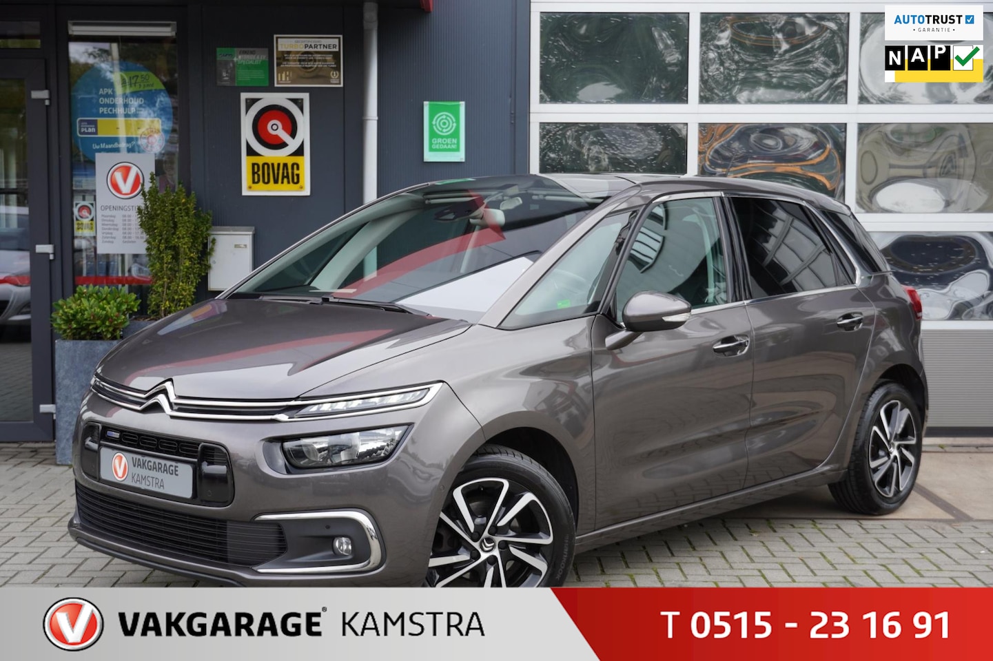Citroën C4 Picasso - 1.2 PureTech NAP Leder/Massage/Navi/a.Cam - AutoWereld.nl