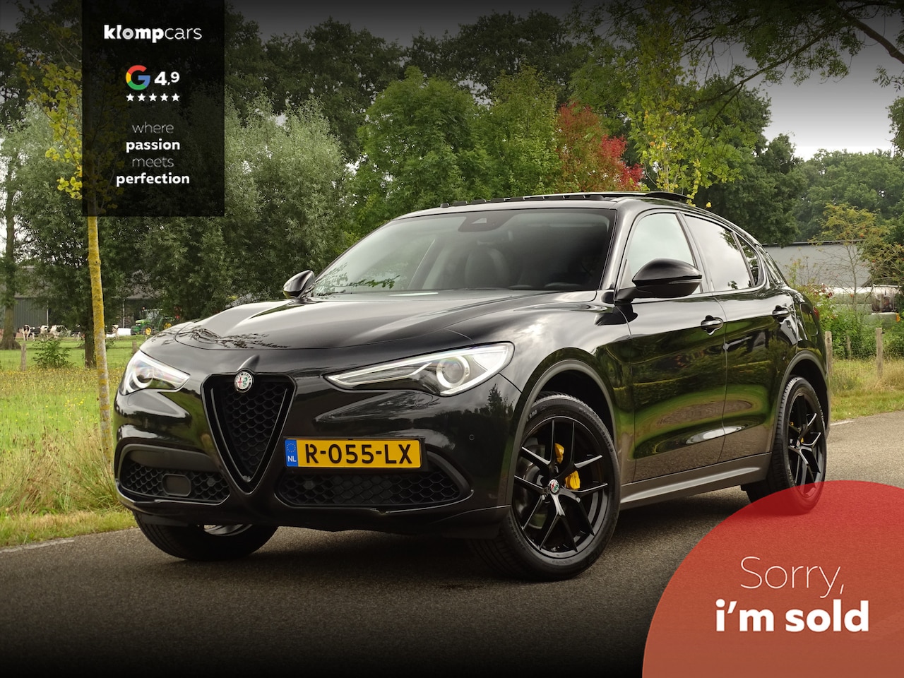 Alfa Romeo Stelvio - 2.0 T AWD 280pk | Schuifdak | H+K | Trekhk.afn. | Leer | Giallo Brembo | Full Option! - AutoWereld.nl