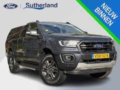 Ford Ranger - 2.0 EcoBlue Wildtrak Supercab | SCI | 214pk Automaat | 3.500kg Trekgewicht | Dichte Opbouw