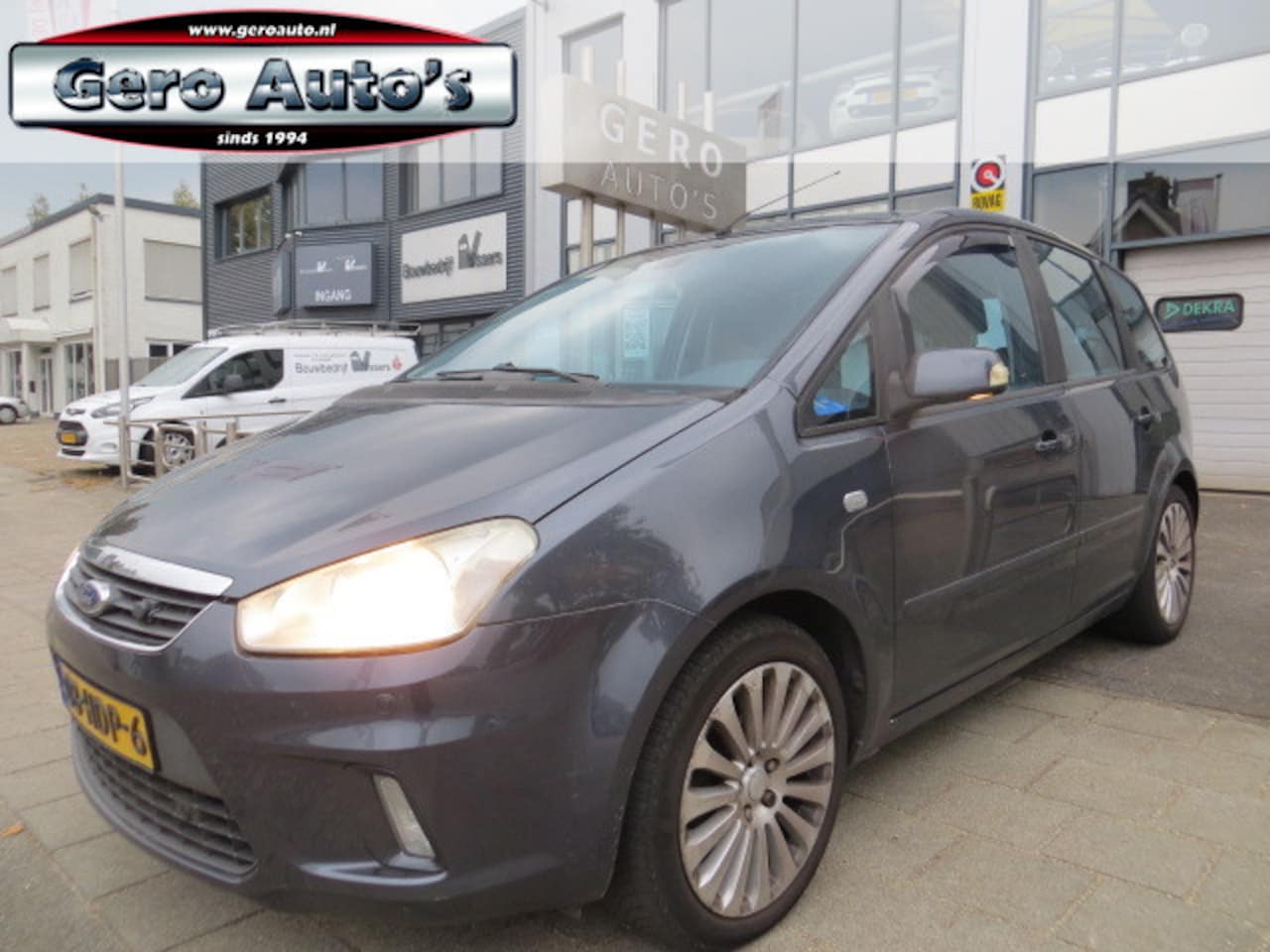 Ford C-Max - 1.8-16V Titanium Flexifuel leder ,stoelverwarming etc airco ecc - AutoWereld.nl
