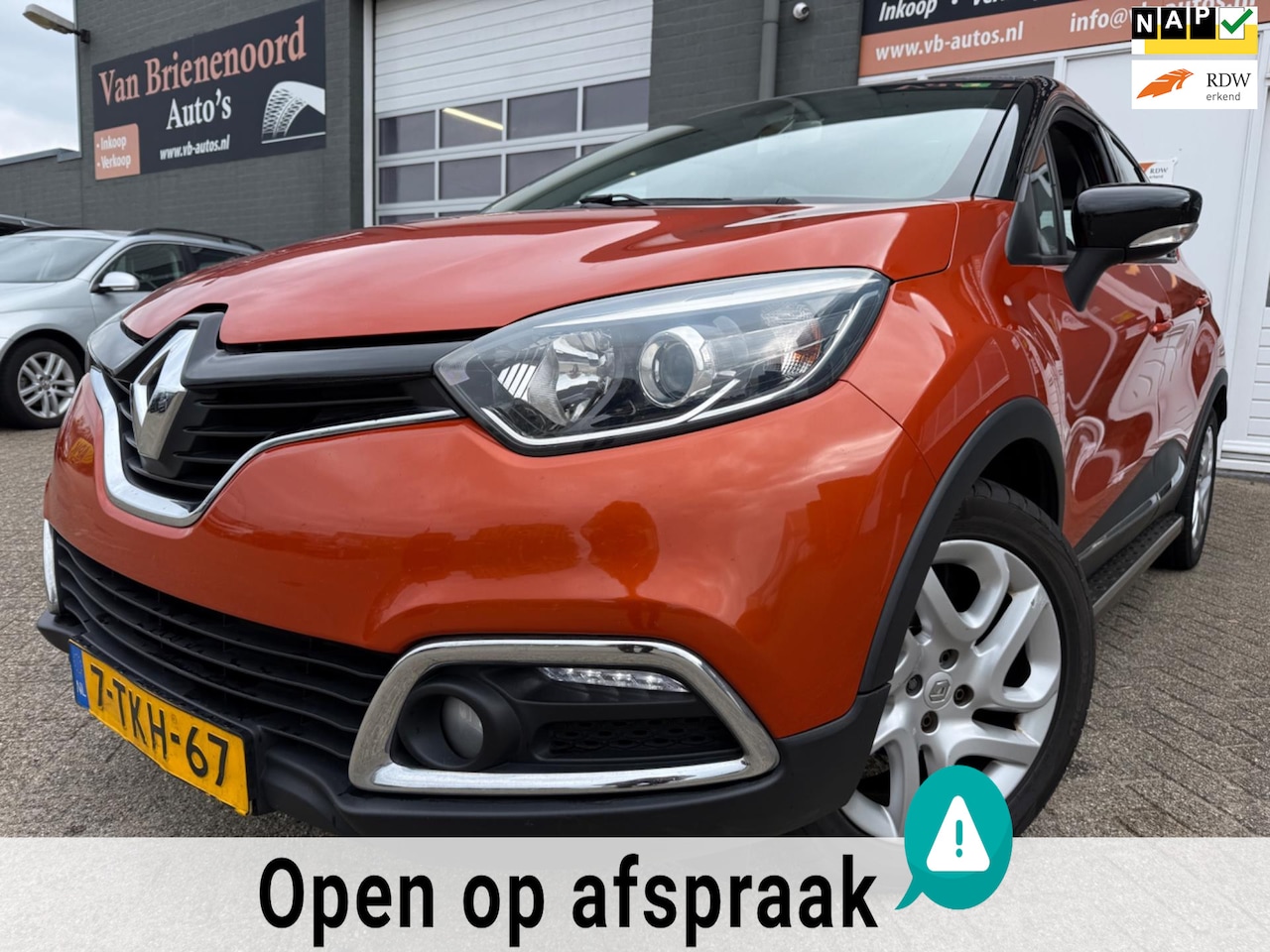 Renault Captur - 0.9 TCe Dynamique van 2de Eig met trekhaak en navigatie en bluetooth telefoon / media en a - AutoWereld.nl