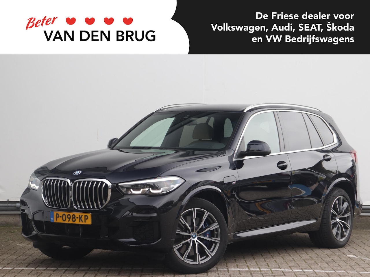 BMW X5 - xDrive45e High Executive | M-Sport | Luchtvering | Achteruitrijcamera | Leder | Memory | - AutoWereld.nl