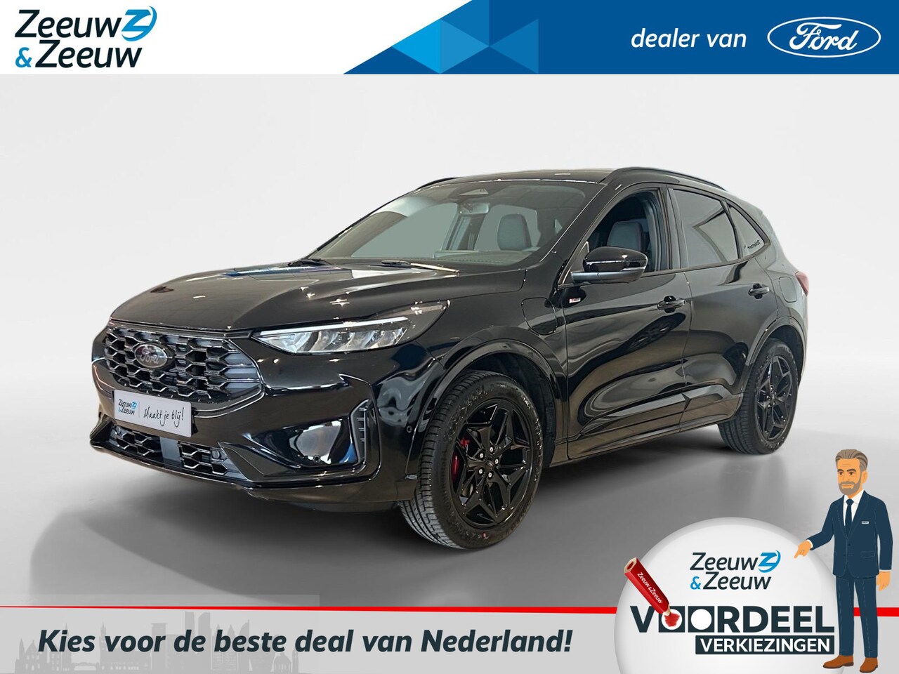 Ford Kuga - 2.5 PHEV ST-Line X 243pk automaat | €4.000.- korting | GRATIS LAADPAAL INCL. INSTALLATIE | - AutoWereld.nl
