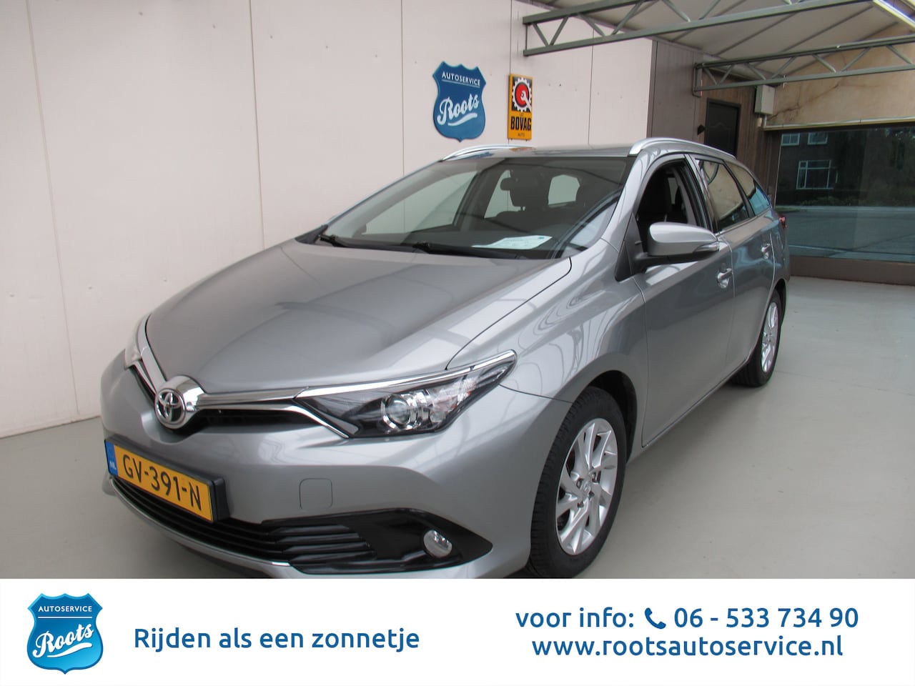 Toyota Auris Touring Sports - 1.2 Turbo Aspiration , AKTIE-PRIJS*AC*TREKH*LM.WIELEN* TREKGEWICHT 1300 KG - AutoWereld.nl