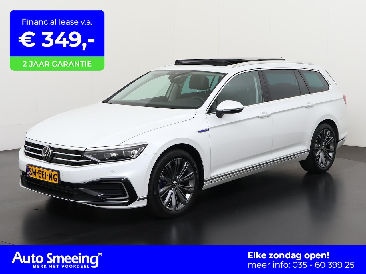 Volkswagen Passat Variant - 1.4 TSI PHEV GTE | Panoramadak | Leder/Alcantara | IQ.Light | 18" | Zondag Open! - AutoWereld.nl