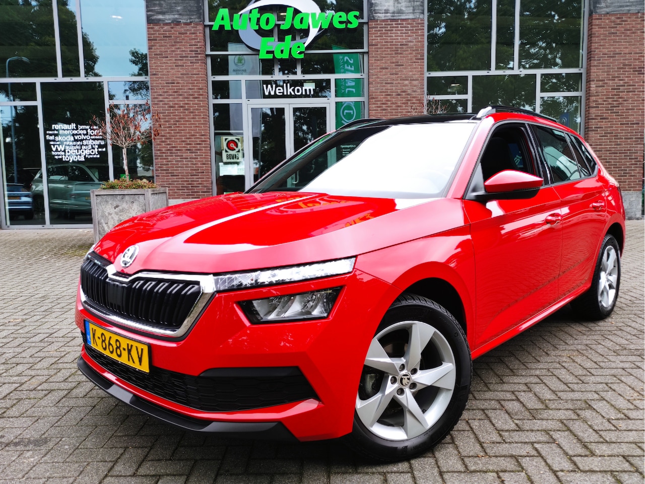Skoda Kamiq - 1.0 TSI DSG Sport Business Panoramadak - Adaptieve Cr.control - Dodehoek detectie - Digita - AutoWereld.nl