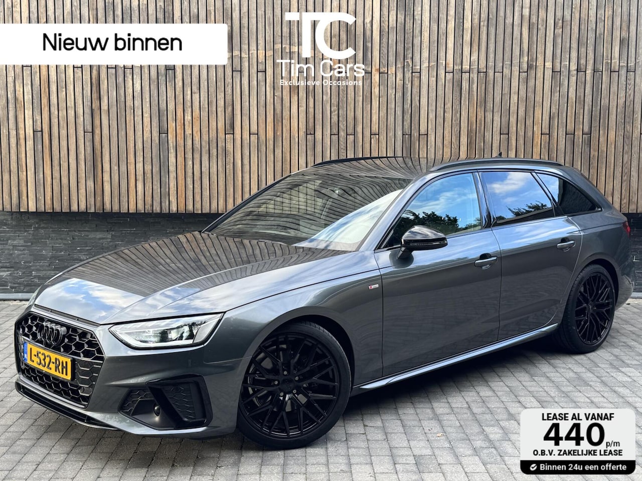 Audi A4 Avant - 35 TFSI S edition Competition Automaat | Zwart optiek | 19 inch velgen | Adaptieve cruise - AutoWereld.nl