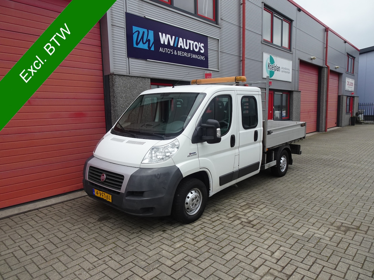 Fiat Ducato - 33 2.2 MultiJet MH1 DC 7 pers achterwaartse kipper - AutoWereld.nl
