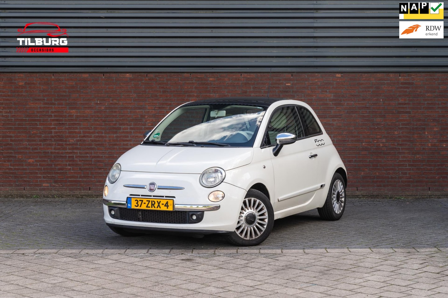 Fiat 500 - 1.2 Naked | PANO | AIRCO |NEW APK | - AutoWereld.nl