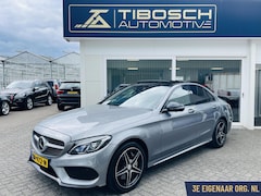 Mercedes-Benz C-klasse - 300 AMG Night ✅ 360 gr PANO head-up Adaptieve cruise