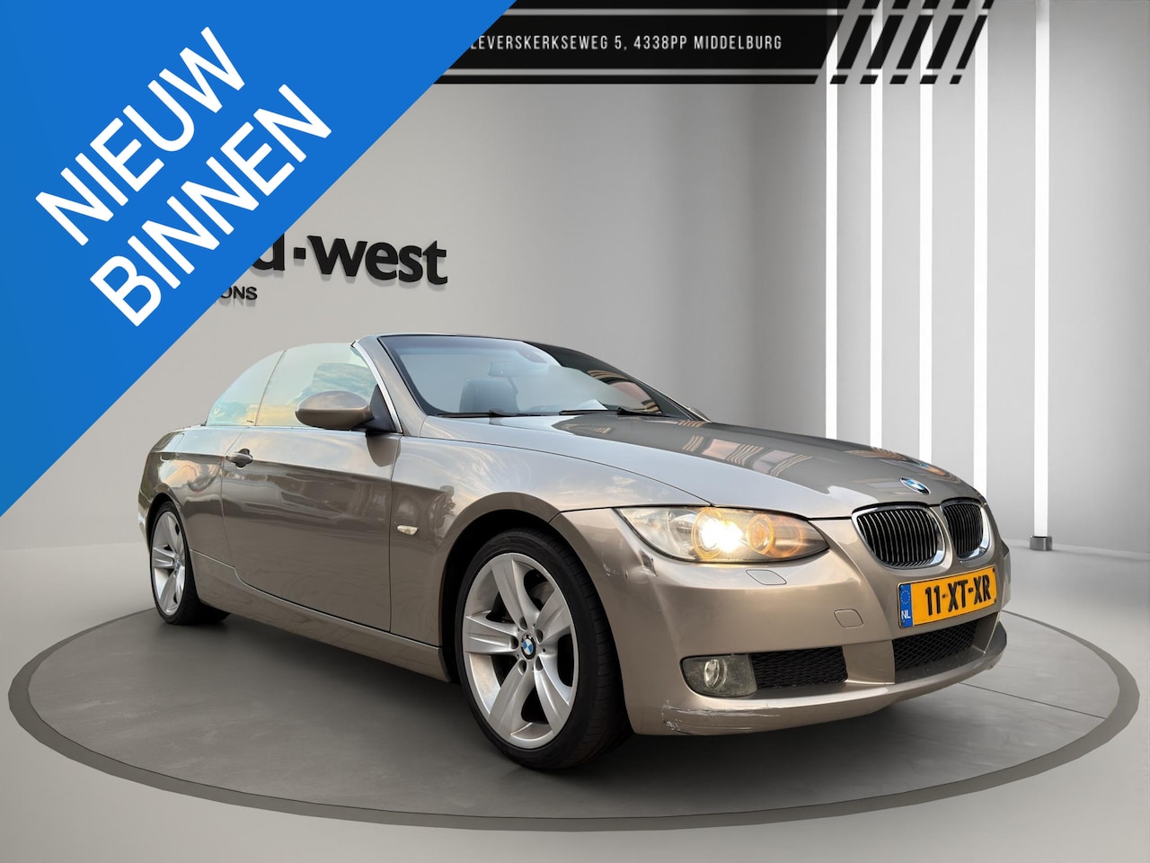 BMW 3-serie Cabrio - 325i High Executive Leder Navi Automaat - AutoWereld.nl