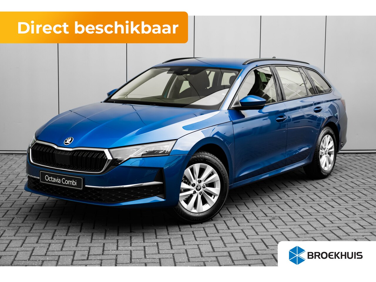 Skoda Octavia Combi - Business Edition | Achteruitrijcamera | Chromen grille | Cruise control met speedlimiter - AutoWereld.nl