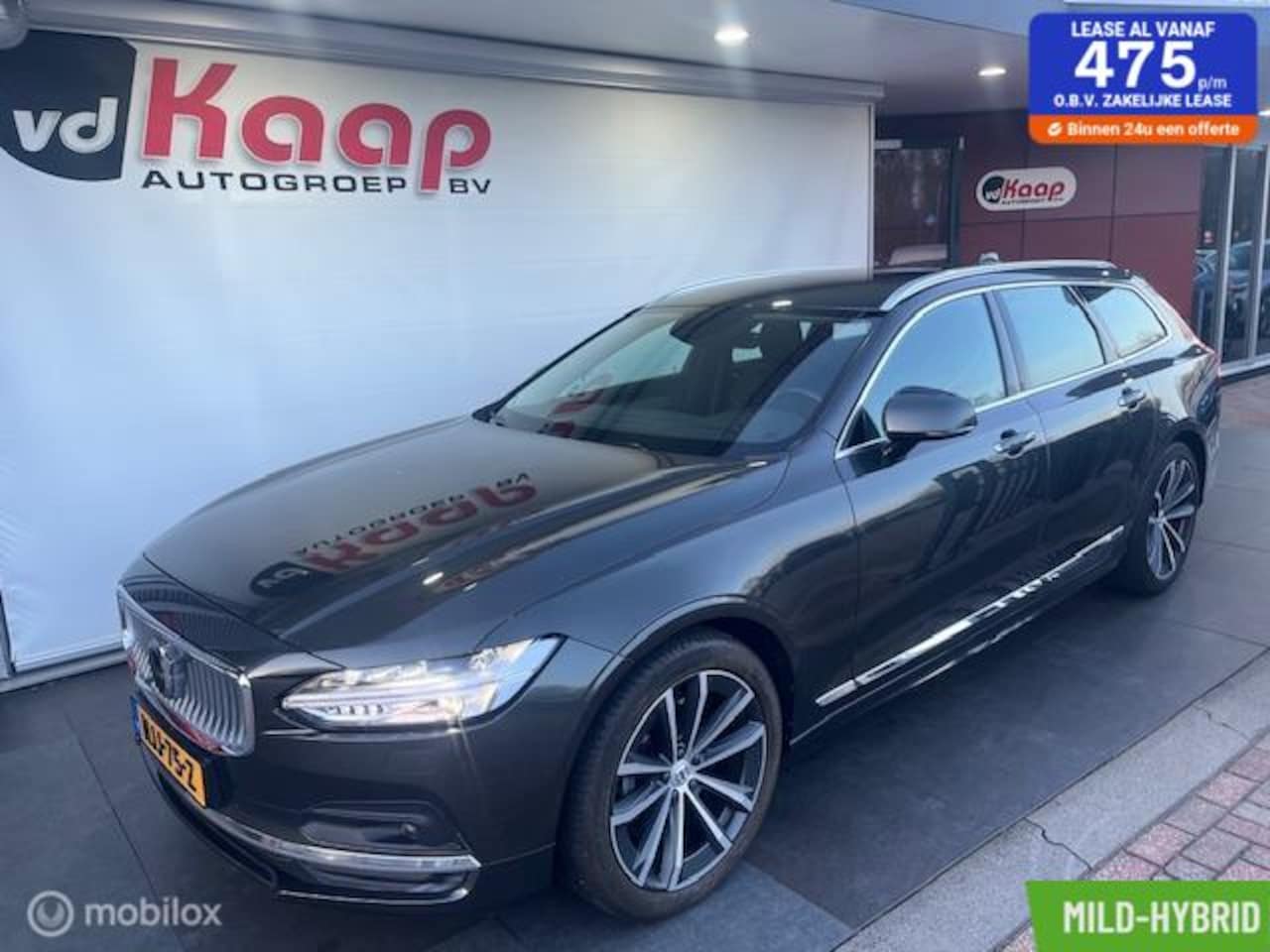 Volvo V90 - 2.0 B4 Inscription MHEV | LEER | CAMERA | LED - AutoWereld.nl