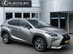 Lexus NX - 300h AWD F Sport Line LEDER EL-ACHTERKLEP EL-STOEL STOELVERW AD-CRUISE TRIPLE-LED NAVI PAR