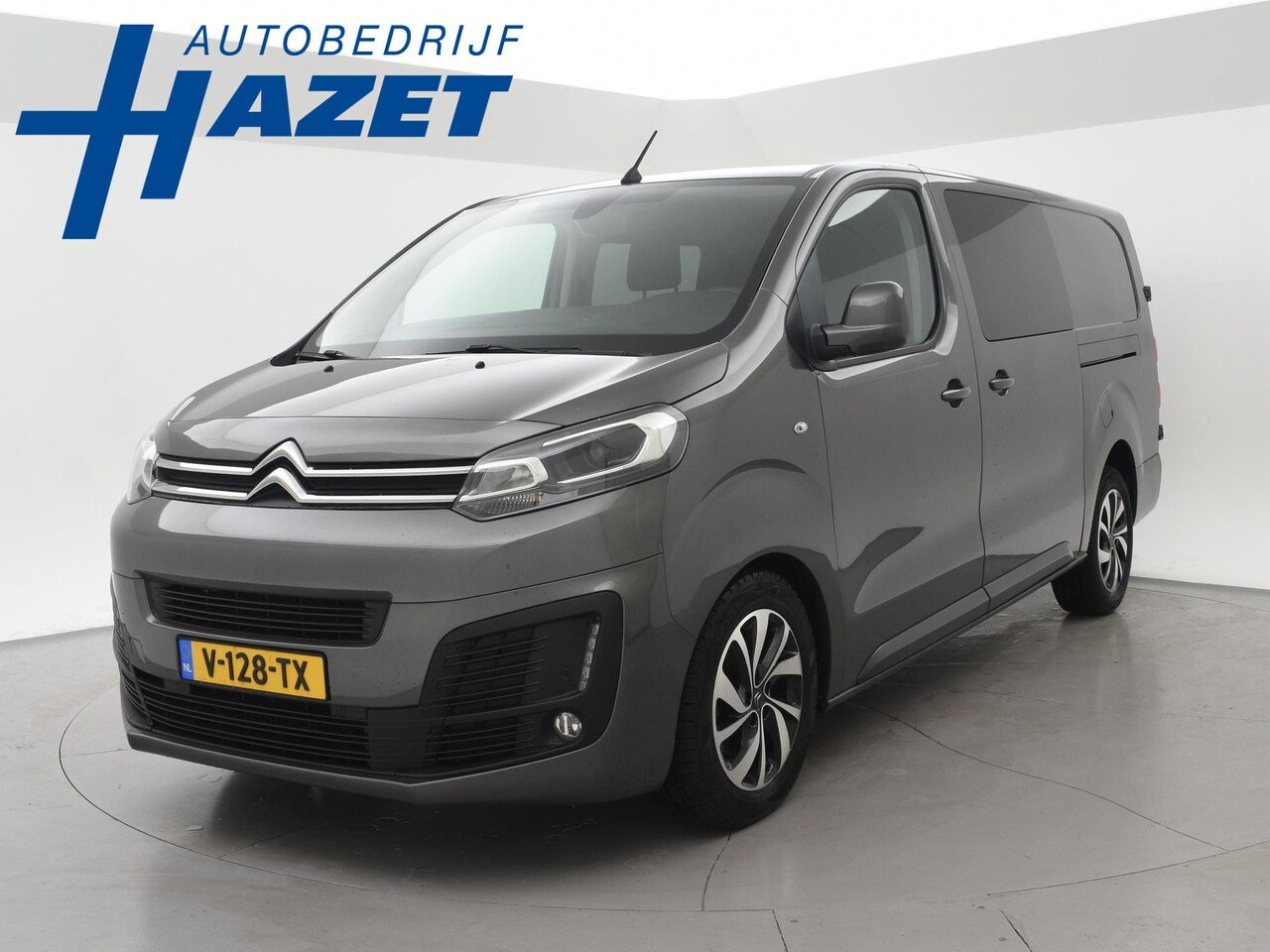 Citroën Jumpy - 2.0BlueHDI 177 PK AUT BUSINESSXL 5-PERS DUBBEL CAB + 2 SCHUIFDEUREN | CARPLAY | CAMERA - AutoWereld.nl