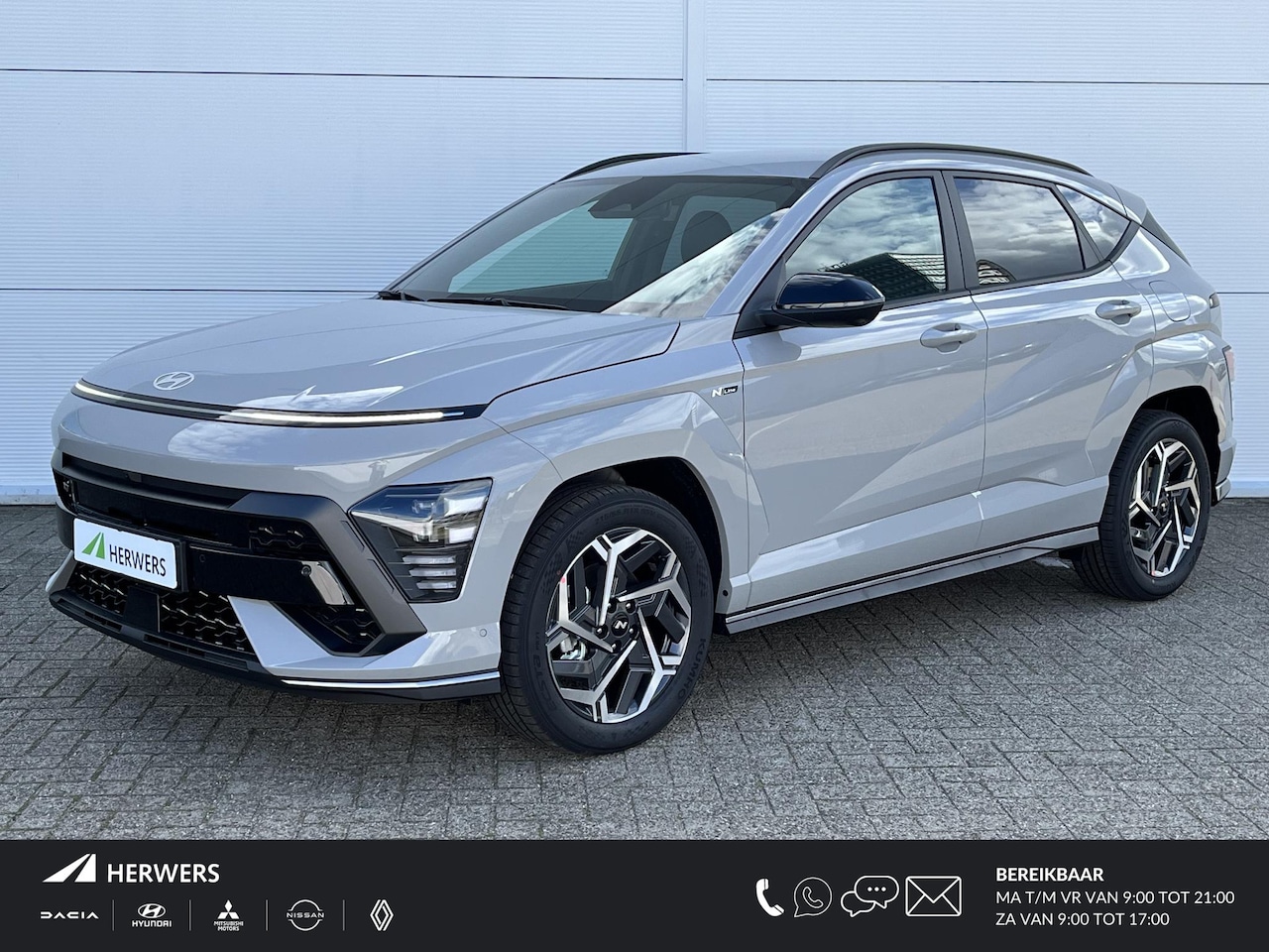 Hyundai Kona - 1.6 GDI HEV N Line /achterstoelen verwarmd/ N Line exterieur/ kunstlederen/suede bekleding - AutoWereld.nl