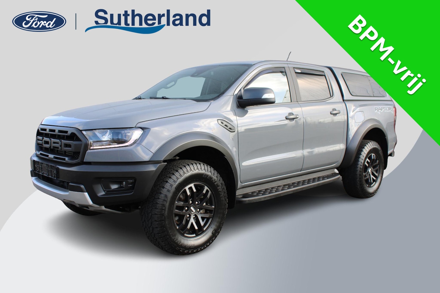 Ford Ranger Raptor - 2.0 Double Cab EcoBlue | SCI 209pk Automaat | GRIJS KENTEKEN | Trekhaak | Stoelverwarming - AutoWereld.nl