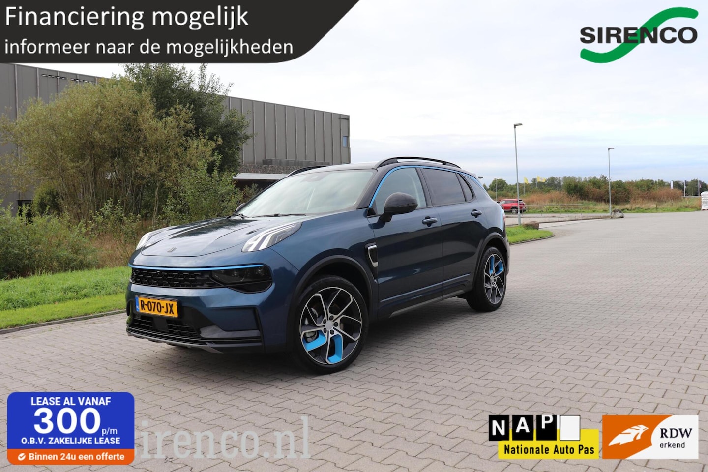 Lynk & Co 01 - 1.5 360cm dab panodak carplay sfeerverlichting stoelverwarming 20" adaptive cruise 3d view - AutoWereld.nl