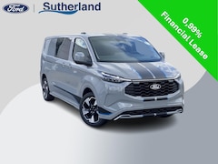 Ford Transit Custom - 320 2.5 PHEV L2H1 Sport DC 233pk | 0, 99% Renteactie | Zuid | Dubbele Cabine | Dubbele zij