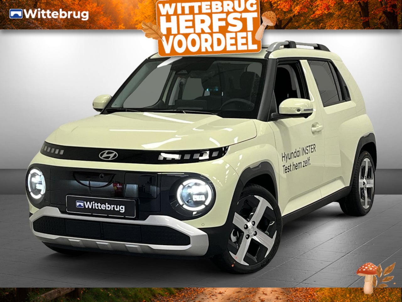 Hyundai Inster - Evolve 49 kWh Volledig Elektrisch met Navigatie, verwarmbare voorstoelen en Camera Uit voo - AutoWereld.nl
