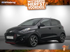Hyundai i10 - 1.0 T-GDI N Line 5-zits Sport uitvoering, Full options, Climate Control en Navigatie WEGRI