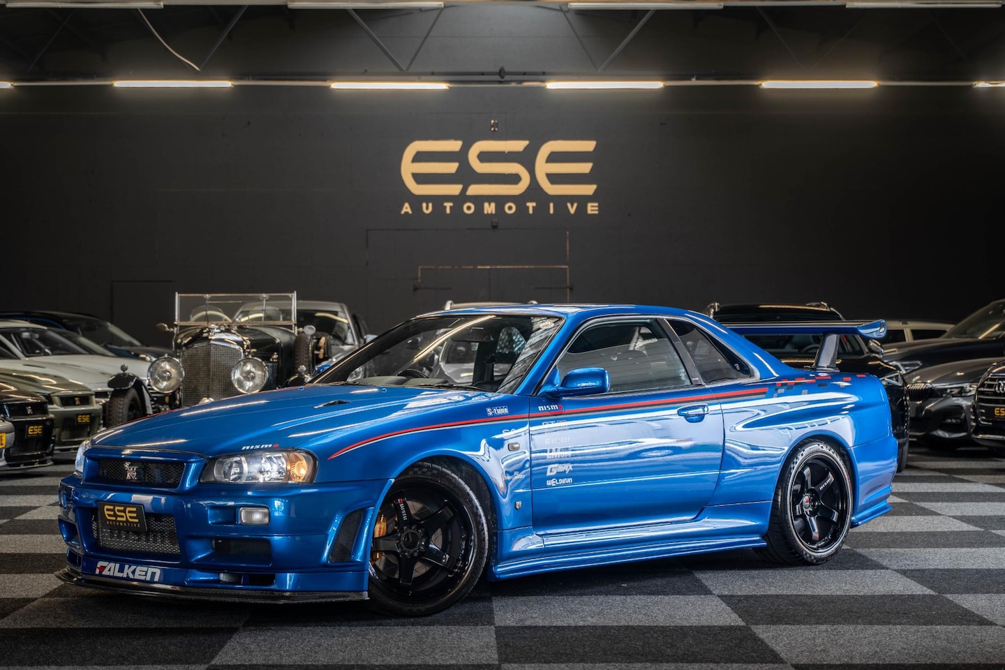 Nissan GT-R - Skyline R34 GTR V-spec II Nismo S-tune S2 Bayside Blue - AutoWereld.nl