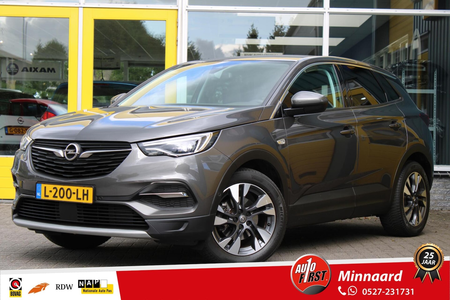 Opel Grandland X - 1.2 Turbo 130 Pk Innovation Navi, Camera, Pdc. - AutoWereld.nl