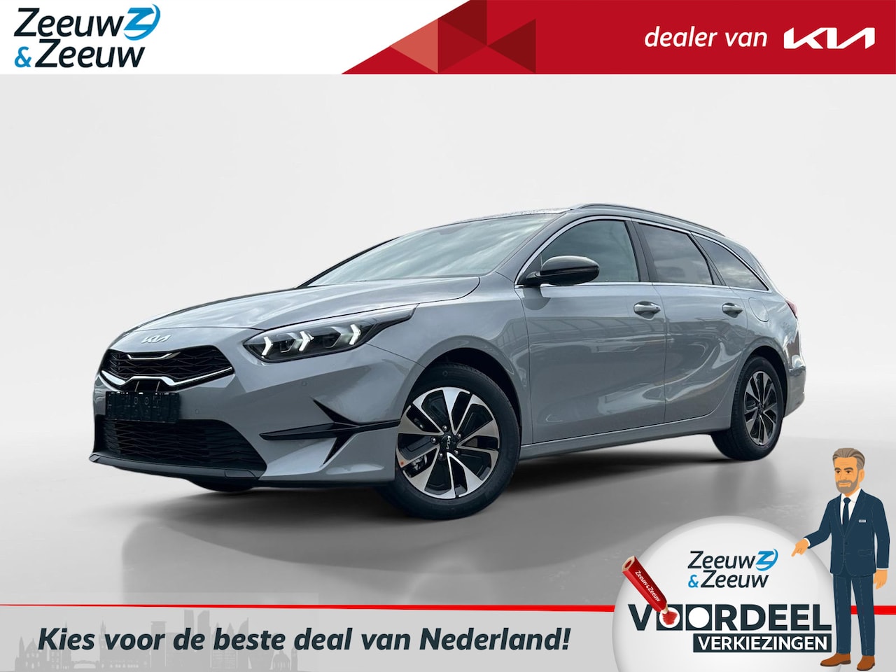 Kia Cee'd Sportswagon - Ceed 1.0 T-GDi Design Edition | Enkele op voorraad bel voor info | NU €6200,- korting - AutoWereld.nl