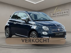 Fiat 500 C - 1.0 Hybrid Star 2020 BLAUW | Cabrio | Apple CarPlay