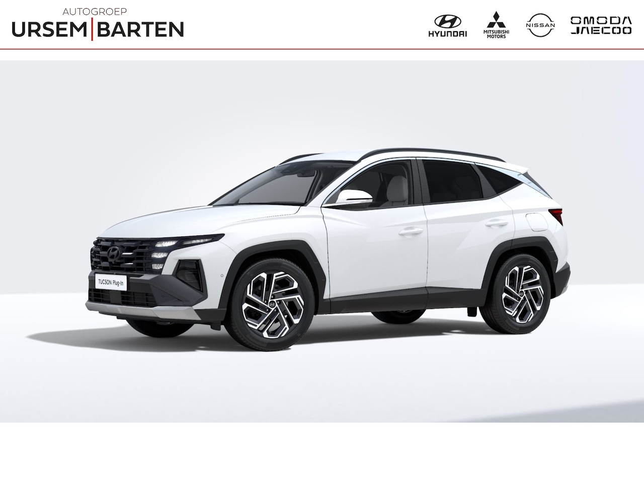 Hyundai Tucson - 1.6 T-GDI HEV Premium | Atlas White actie van €52895. korting €8000,voor €44895. - AutoWereld.nl