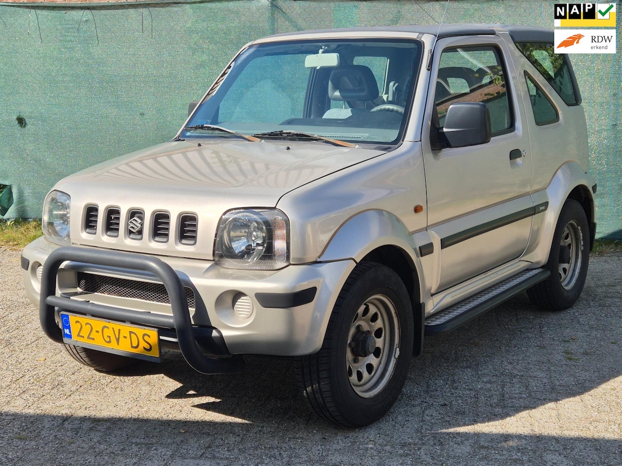 Suzuki Jimny - 1.3 JLX Cabrio *1e EIGENAAR* 62DKM!! - AutoWereld.nl