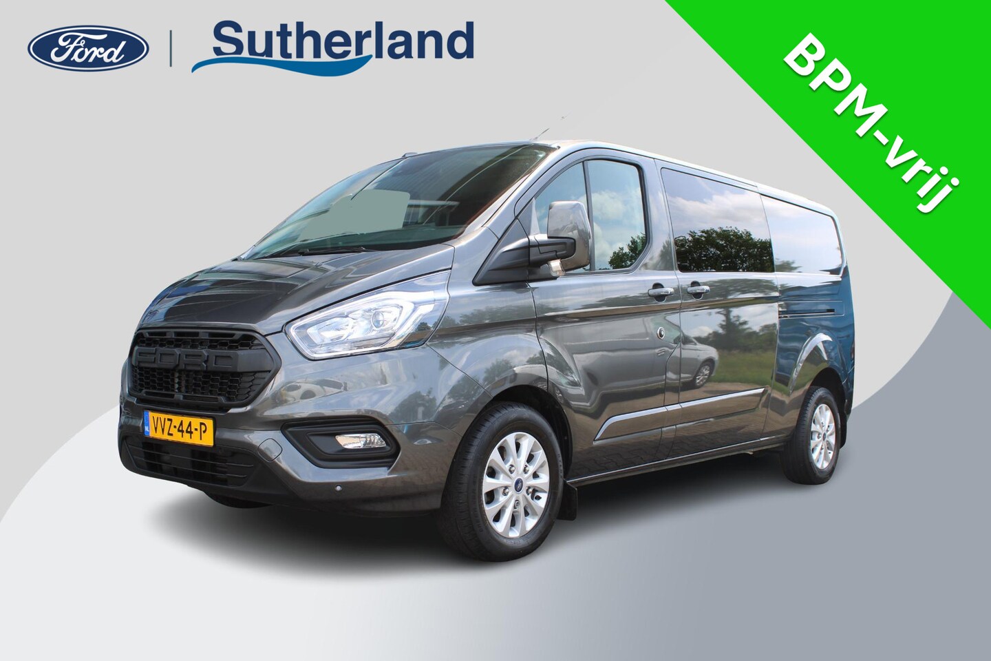 Ford Transit Custom - 320 2.0 TDCI L2H1 Limited DC | SCI | 6-zits | Stoelverwarming | Trekhaak | Camera |  Rapto - AutoWereld.nl