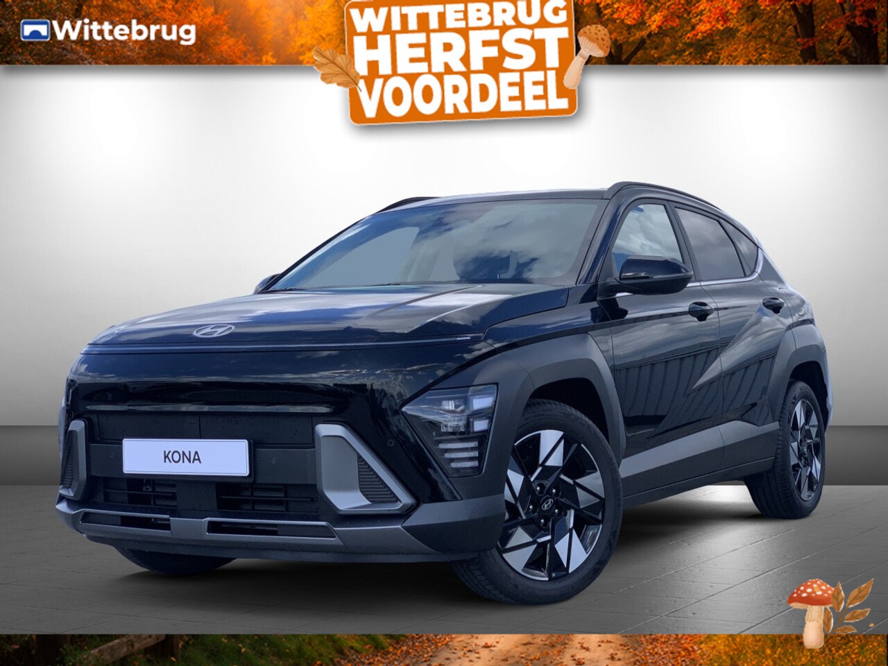 Hyundai Kona - 1.6 GDI HEV Comfort Smart Full Hybride Automaat met Navigatie, Camera en Stoelverwarming v - AutoWereld.nl