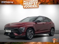Hyundai Kona - 1.6 GDI HEV N Line Full Hybride Automaat met Navigatie, Adaptive Cruise Control en Sport u