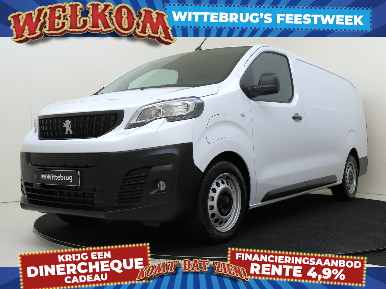 Peugeot e-Expert - EV L3 75 kWh | Camera | Carplay | Airco | Navigatie | | Nieuwe bus! | - AutoWereld.nl