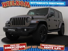 Jeep Wrangler Unlimited - 4xe 380PK Sahara SPECIALE WITTEBRUG EDITIE UNIEKE WRAP & ALARM & OPEN DAK