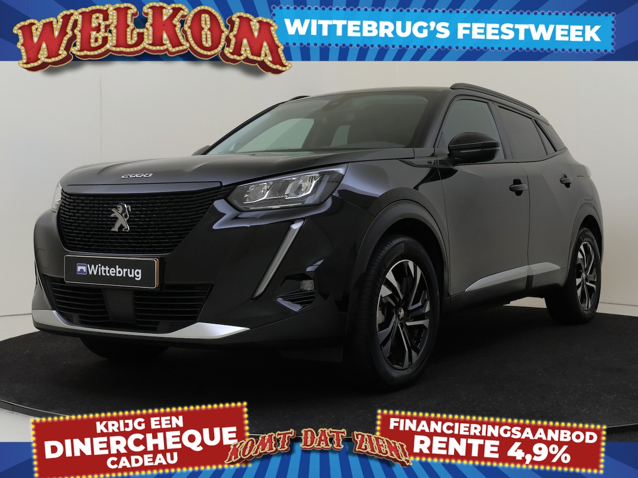 Peugeot e-2008 - EV Allure Pack 50 kWh | Perfecte mix van stijl, ruimte en duurzame technologie | 100% Elek - AutoWereld.nl