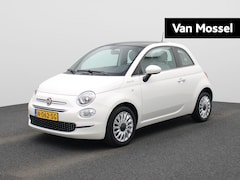 Fiat 500 - 1.0 Hybrid Dolcevita | PANORAMADAK | AIRCO| LEDEREN STOELEN | LICHTMETALEN VELGEN |