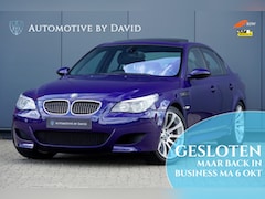 BMW M5 - 5-serie V10 5.0L 507 pk E60 SMG AUTOMAAT / DEALERONDERHOUDEN / INTERLAGOS BLAU / SCHUIFDAK