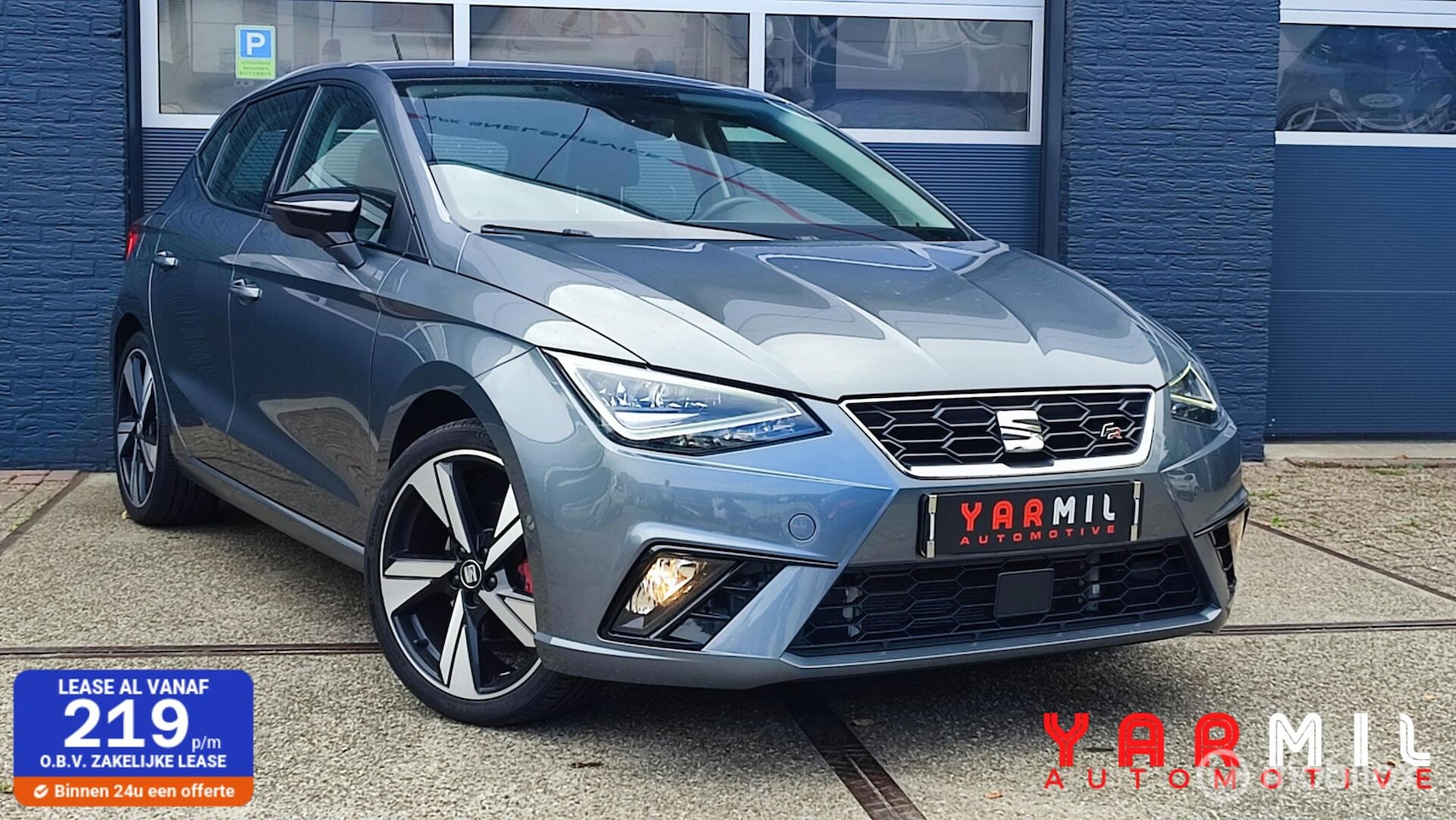 SEAT Ibiza - 1.0 TSI FR SPORTIEF 116PK 5DRS AIRCO ADAPTIEF CRUISE CONTROL - AutoWereld.nl